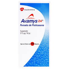 Avamys 2A Nasal Suspension 120 Doses, Fluticasone Furoate