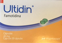 Generic Famotidine (Ultidin) 20 mg 30 Tabs, Famotidine