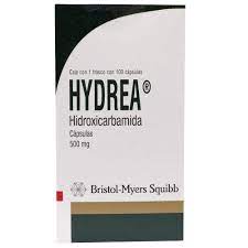 HYDREA 500 MG 100 CAPS, Hydroxycarbamide, Hydroxyurea