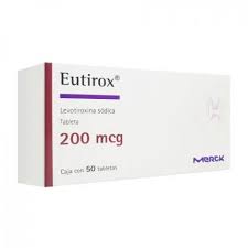 Levoxyl (Eutirox) 200mcg 50 tabs, Tiroidine, Levothiroxine