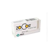 Zocor 10mg 20 Tabs, Simvastatin