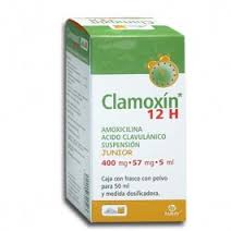 12 Hr Clamoxin SUSP (Junior) 400mg 57 mg 5ml